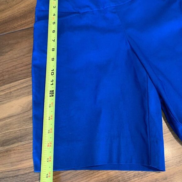 Swing Control golf shorts, women's sz 8, EUC, royal blue, pull on - Picture 4 of 16